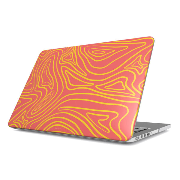Coral Harmony - MacBook case