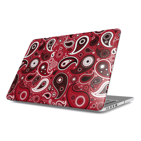 Boteh Burgundy - MacBook case